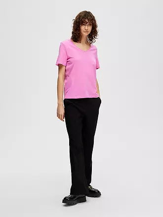 SELECTED FEMME | Camiseta SLFESSENTIAL | rosa